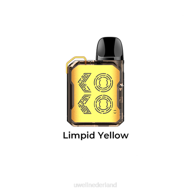 FXZZ100 UWELL CALIBURN GK2 pod-kit - UWELL vape kopen mat zwart