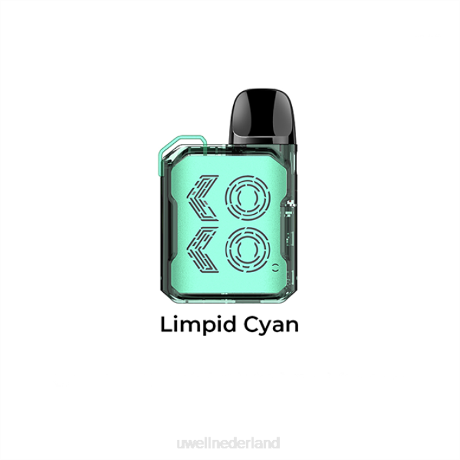 FXZZ101 UWELL CALIBURN GK2 pod-kit - UWELL Nederland helder cyaan