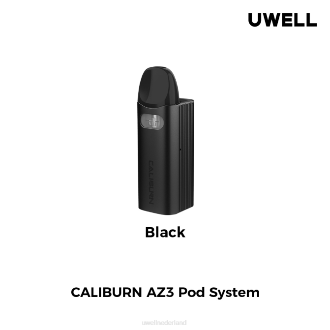 FXZZ144 UWELL CALIBURN AZ3 kit (pod-systeem) - UWELL vape flavours zwart