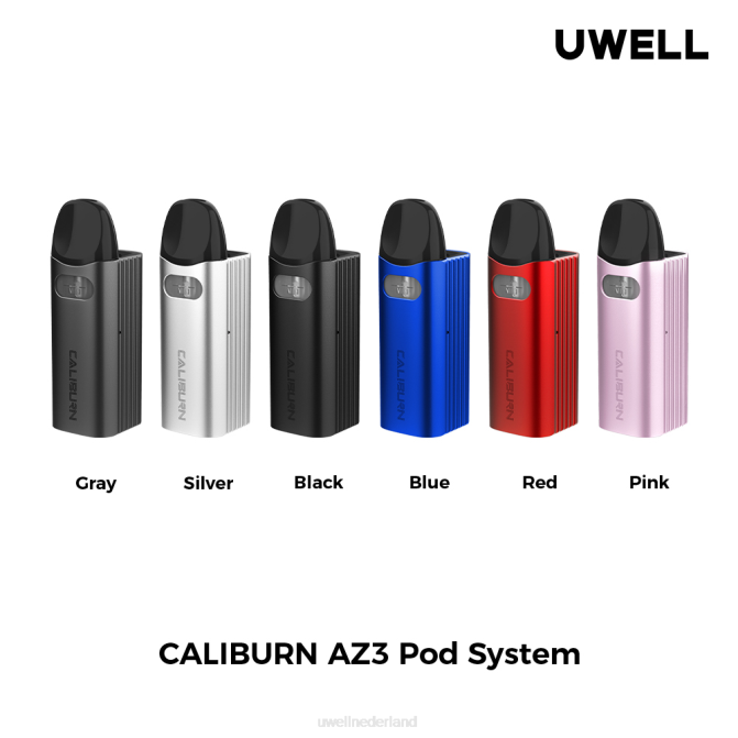 FXZZ146 UWELL CALIBURN AZ3 kit (pod-systeem) - UWELL Amsterdam grijs