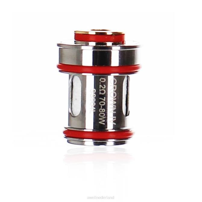 FXZZ182 UWELL CROWN 4 vervangingsspoelen (4-pack) - UWELL Maastricht dubbele spoel 02 ohm