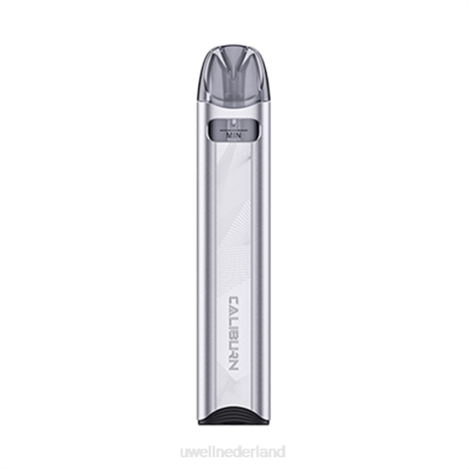 FXZZ22 UWELL CALIBURN A3S kit (pod-systeem) - UWELL Maastricht maanlicht zilver