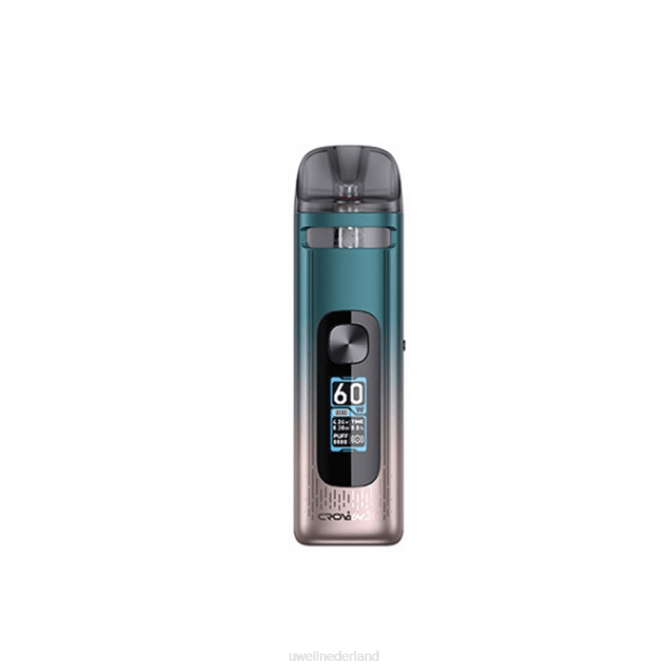 FXZZ235 UWELL CROWN X kit pod-systeem - caliburn vape review blauw