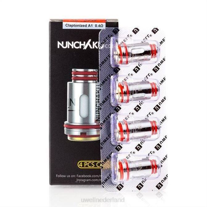 FXZZ261 UWELL NUNCHAKU spoelen (4-pack) - UWELL Nederland 025 ohm