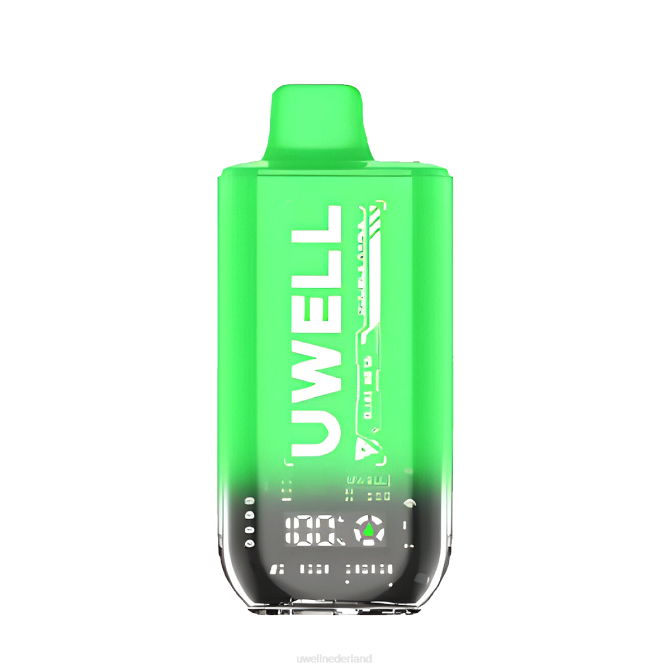 FXZZ291 UWELL MIRAGE BM15000 wegwerp damp - UWELL Nederland dubbele appel