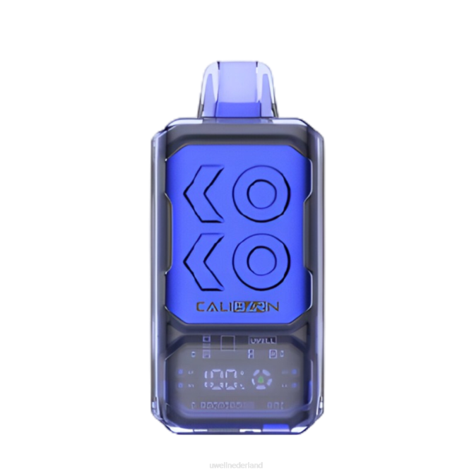 FXZZ301 UWELL CALIBURN bar s18000 wegwerpvape - UWELL Nederland blauw razz-ijs