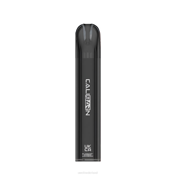 FXZZ327 UWELL CALIBURN bar c800 wegwerpdamp - UWELL disposable vape bosbes kers cranberry