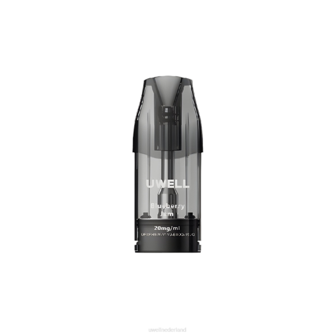 FXZZ342 UWELL DQ600 voorgevulde wegwerpcapsule met smaken - UWELL Maastricht bosbessenjam