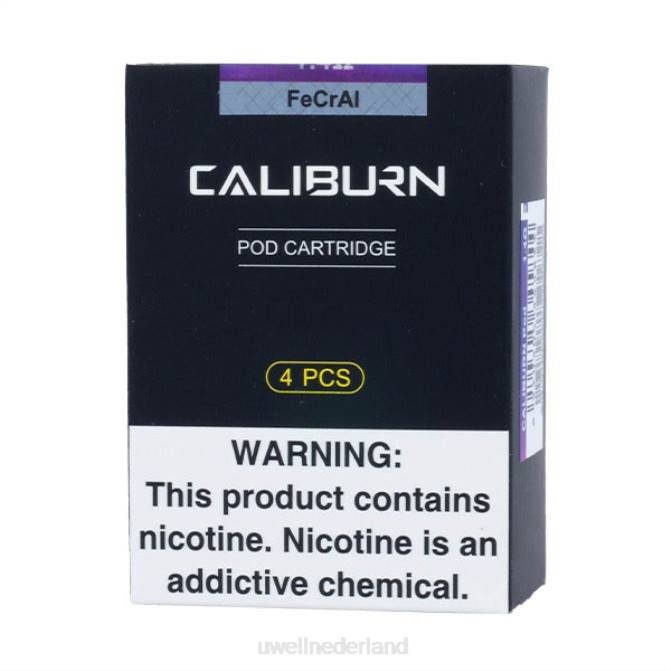 FXZZ35 UWELL CALIBURN vervangende podcartridge - caliburn vape review 4-pack