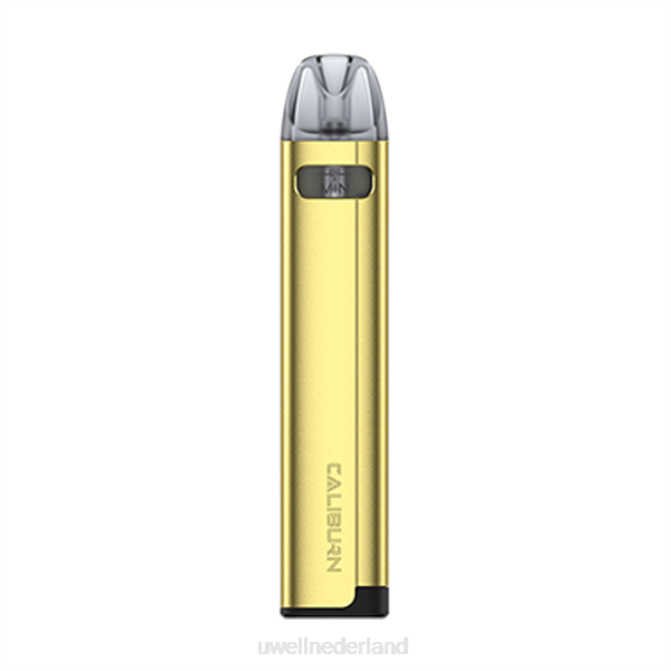 FXZZ65 UWELL CALIBURN A2S uitrusting - caliburn vape review goud