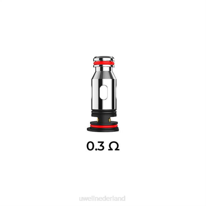 FXZZ82 UWELL PA vervangende spoelen - UWELL Maastricht 03 ohm (4-pack)
