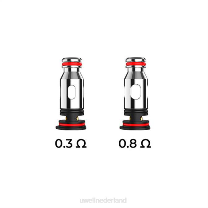 FXZZ82 UWELL PA vervangende spoelen - UWELL Maastricht 03 ohm (4-pack)
