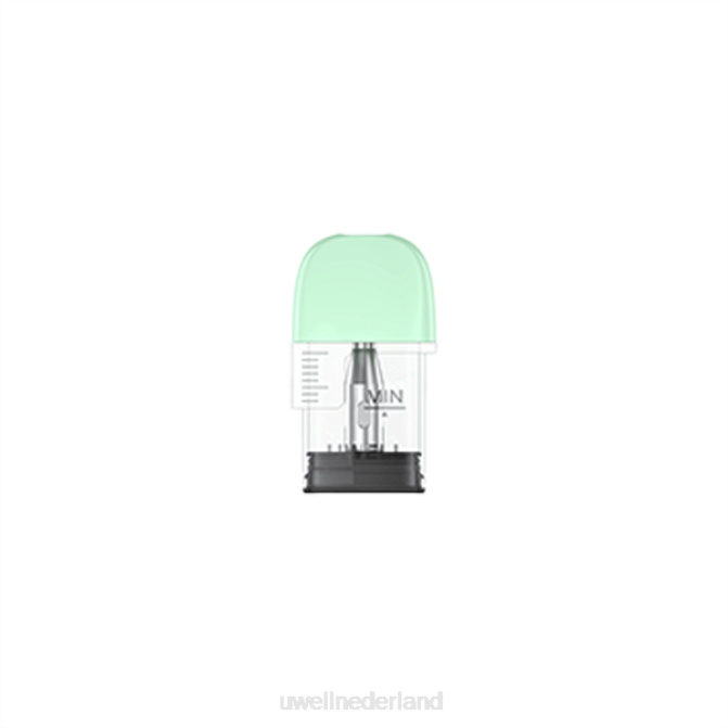 FXZZ84 UWELL POPREEL P1 vervangende capsule (4-pack) - UWELL vape flavours 12 ohm