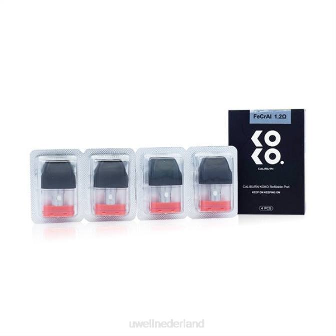 FXZZ95 UWELL CALIBURN KOKO peulen (4-pack) - caliburn vape review 12 ohm