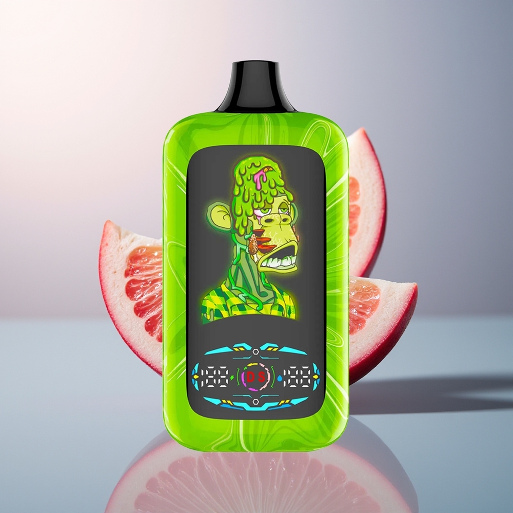 Fumot Digital Monkey 20000/40000 Tropische Regenboog Ontploffing met Dual Mesh Coil en 5 Nicotine