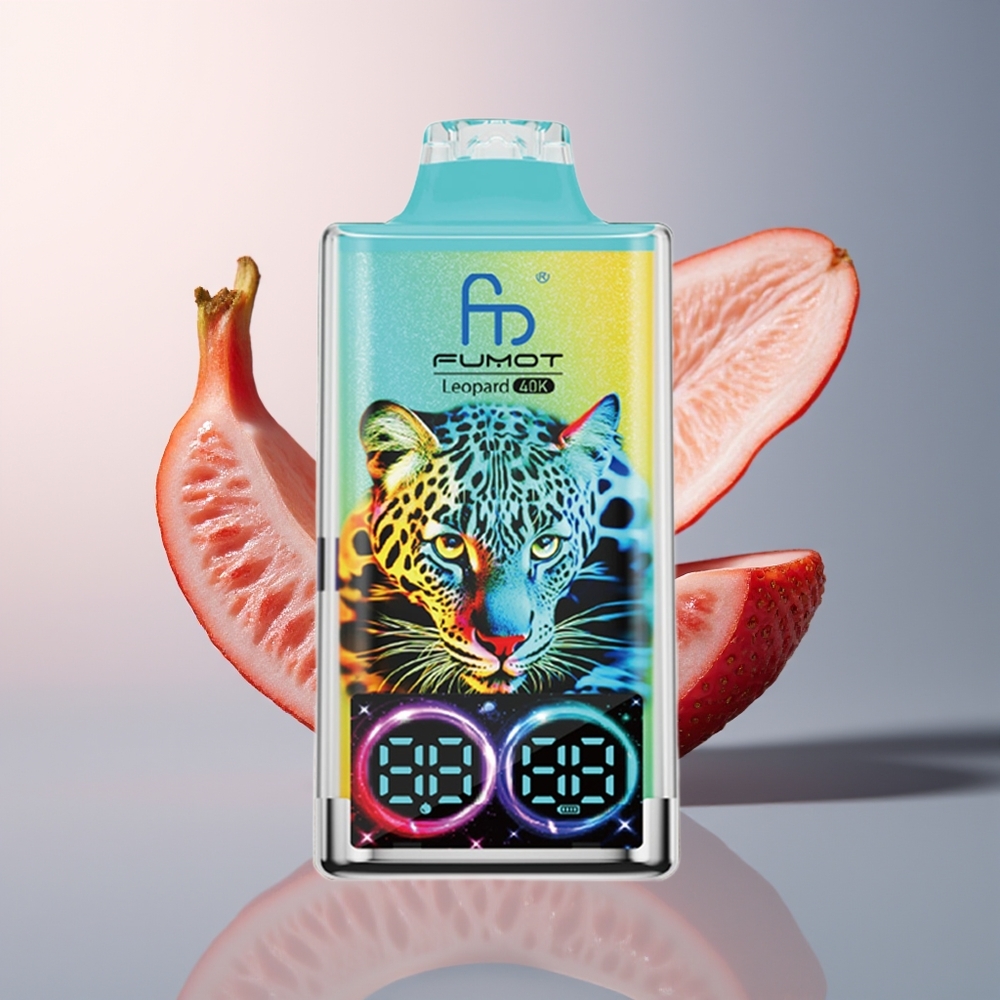 Fumot Leopard 40K Aardbei Banaan 5 Dual Mesh