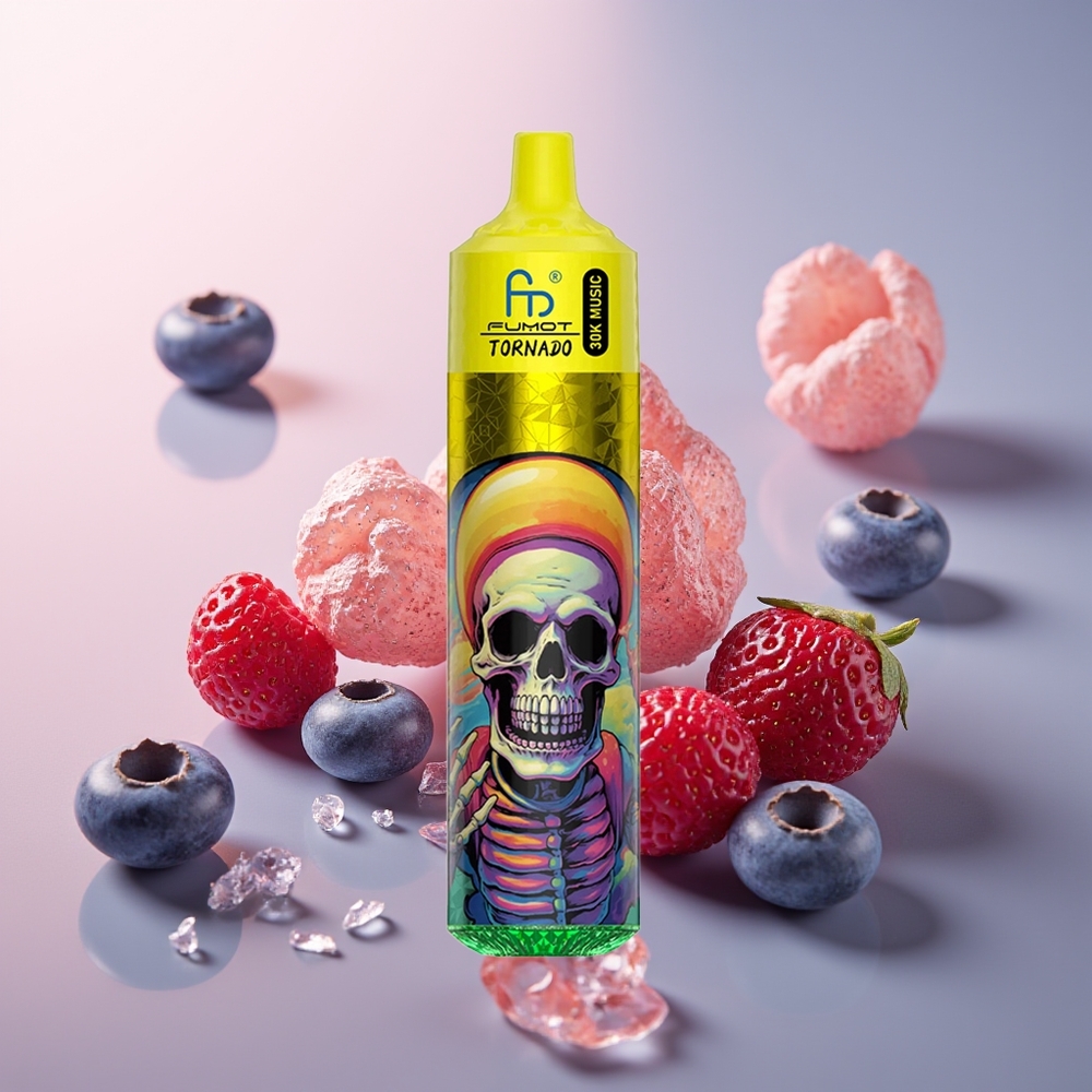 Fumot Randm Tornado 30000 Aardbei Bosbes Framboos 30mL 5