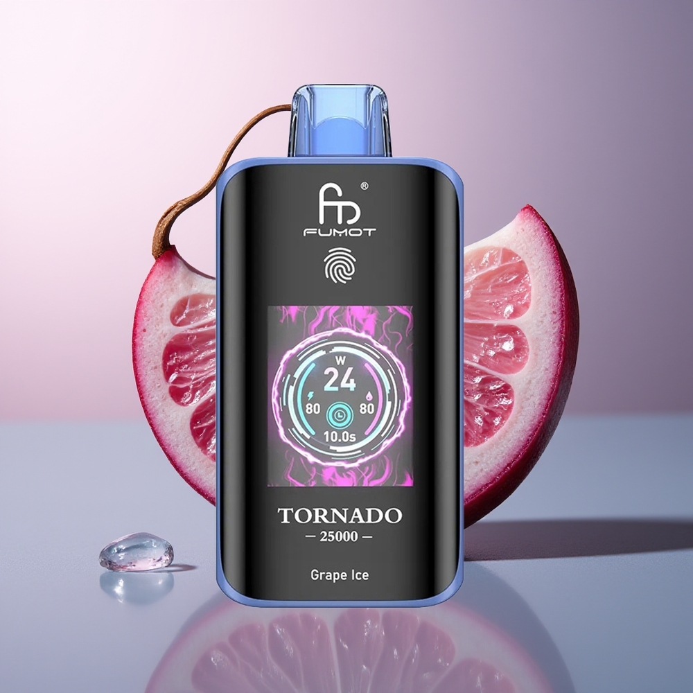 Fumot Tornado 25000 Druif IJs HD Type-C