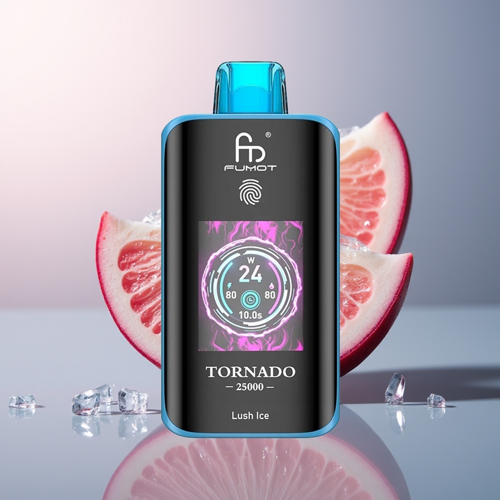 Fumot Tornado 25000 Frisse IJs HD-Accu