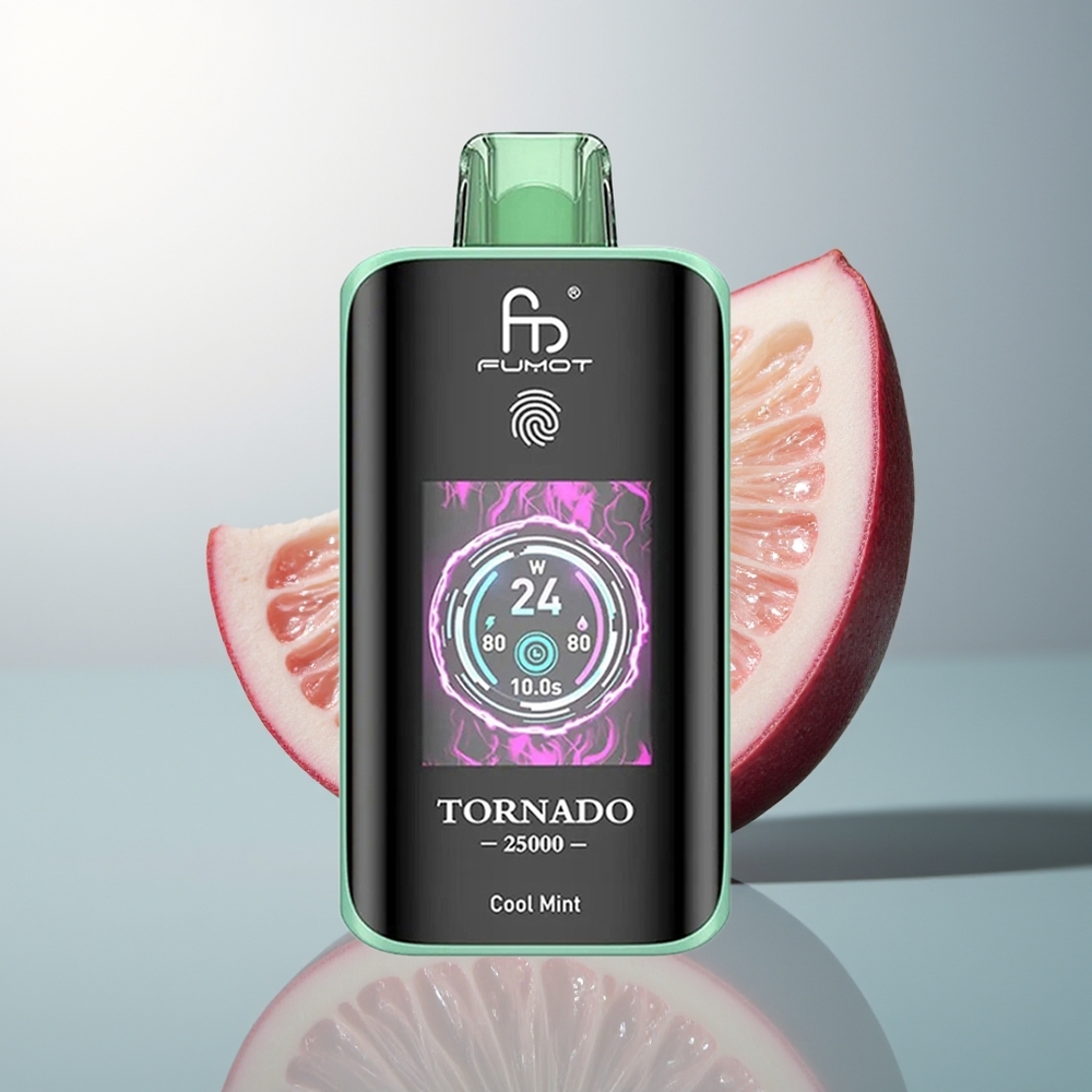 Fumot Tornado 25000 Koel Munt HD Scherm 700mAh