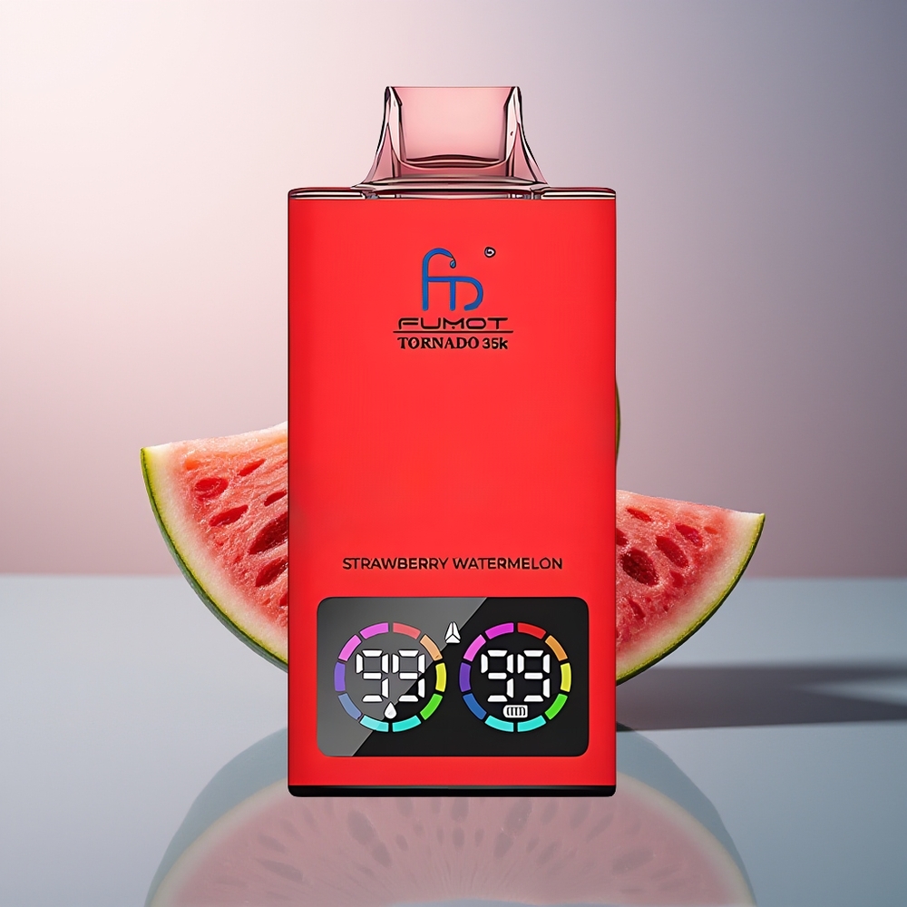 Fumot Tornado 35000 Aardbei Watermeloen Dual Mesh RGB