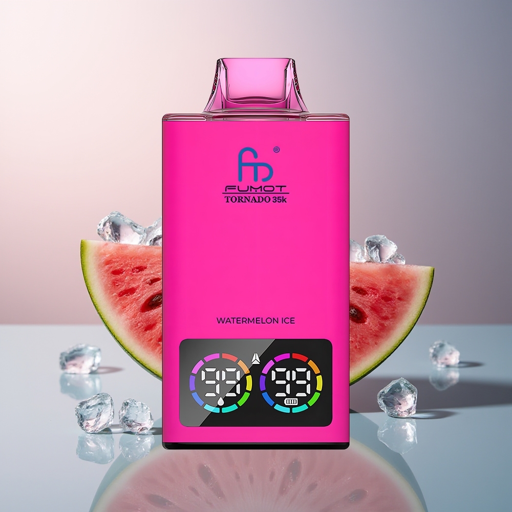 Fumot Tornado 35000 Watermeloen IJs Dual Mesh RGB