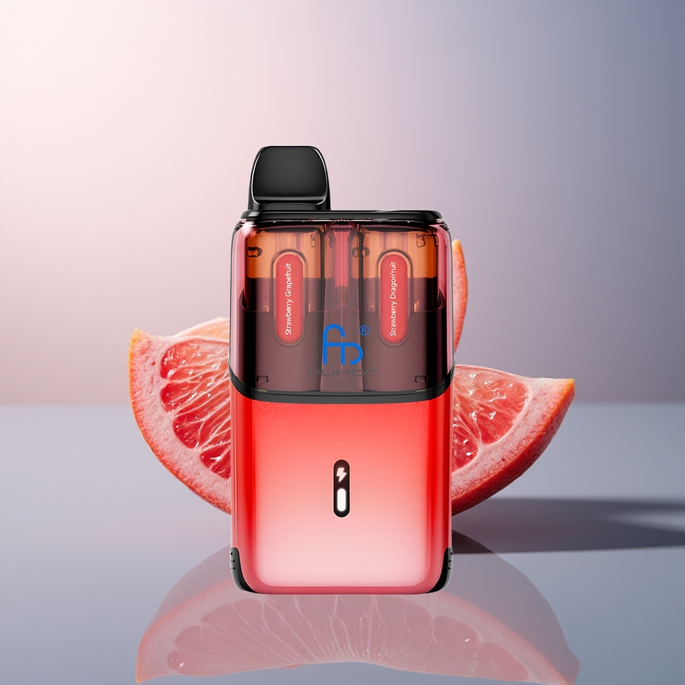 Fumot Ultra T32000 Aardbei Dragonfruit - Dubbele Vulling Mesh Coil