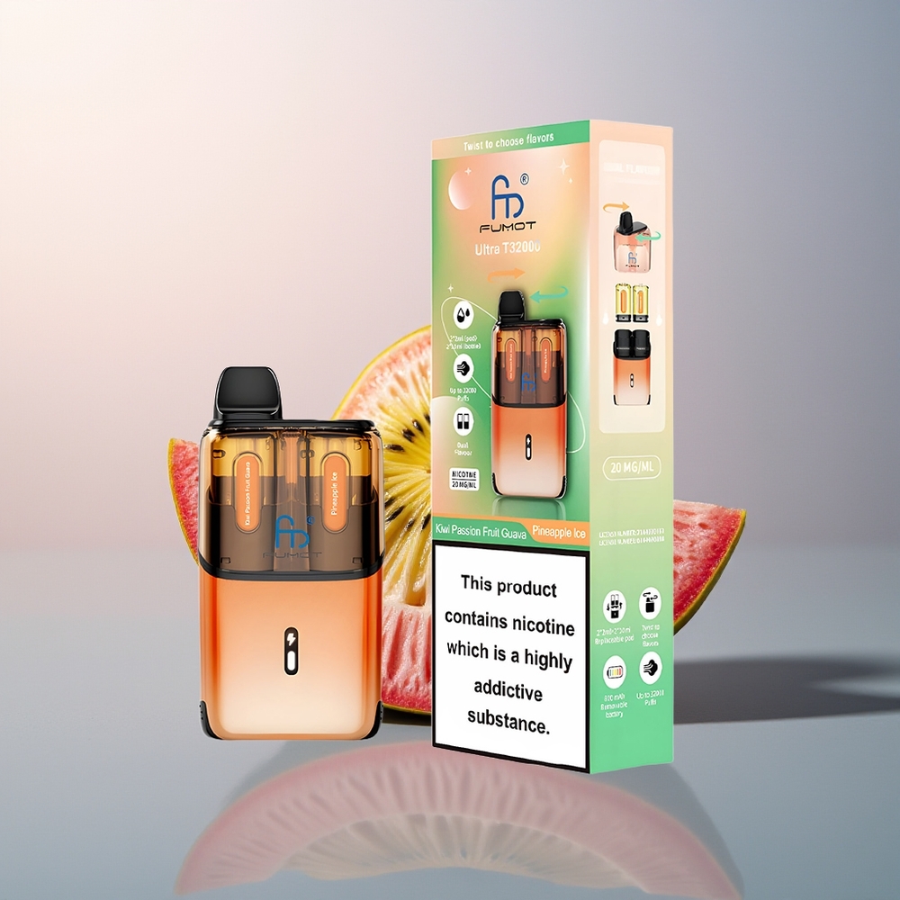 Fumot Ultra T32000 Passievrucht Guava - Ananas IJs met 800mAh en Type-C Opladen