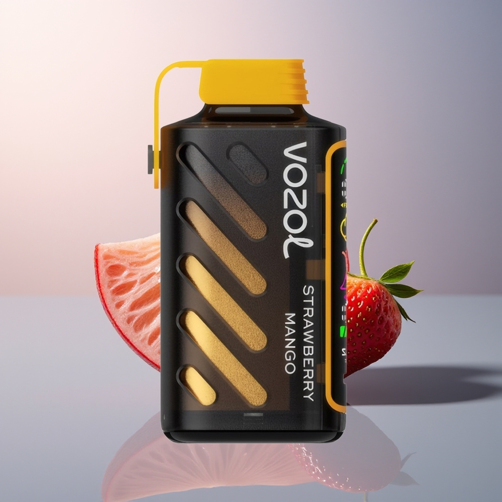 VOZOL Gear Power 20000 Aardbei Mango Dual Mesh 20mL