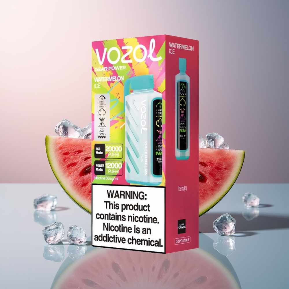VOZOL Gear Power 20000 Watermeloen IJs Dual Mesh Full Scherm
