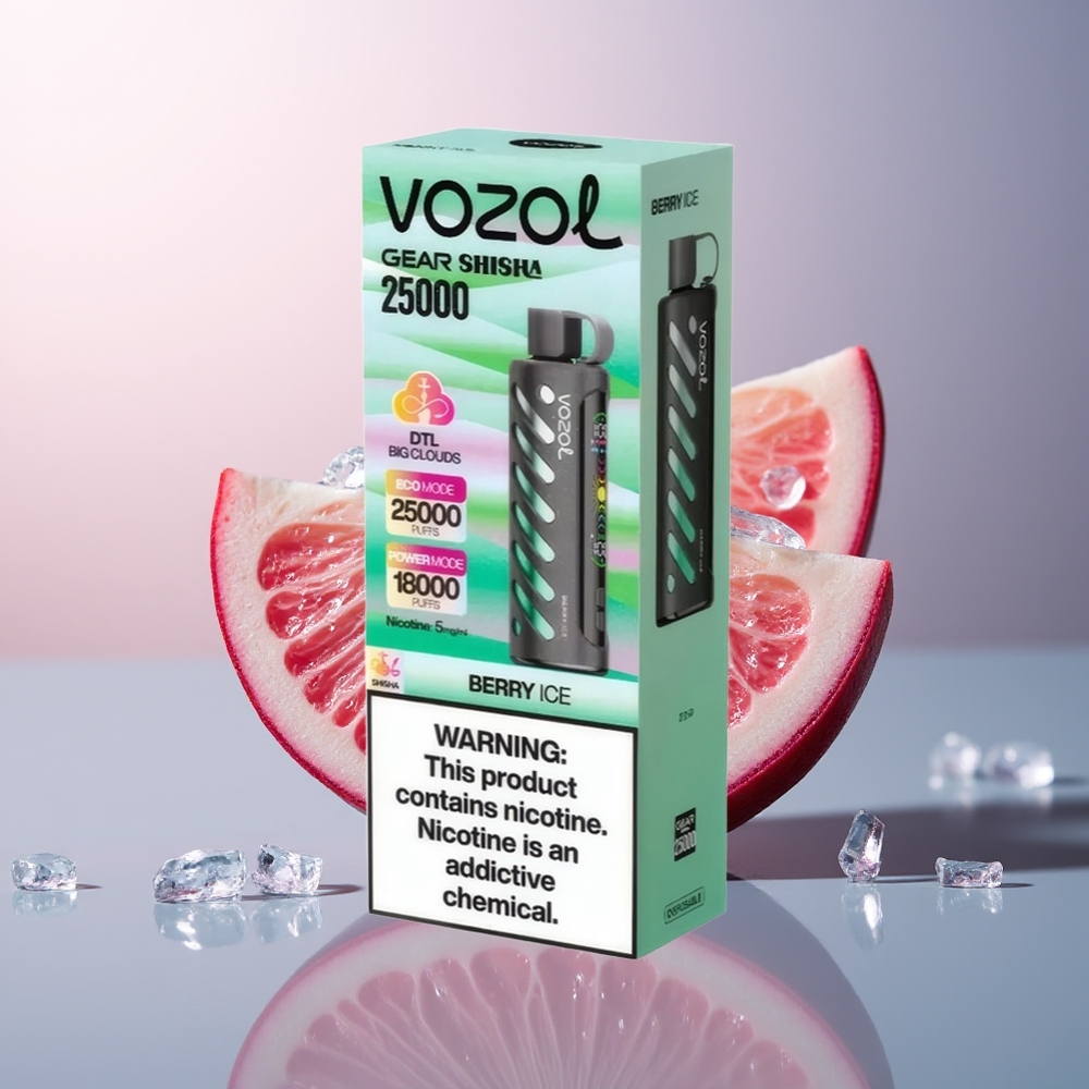 VOZOL Gear Shisha 25000 Bes Ice Dual Mesh