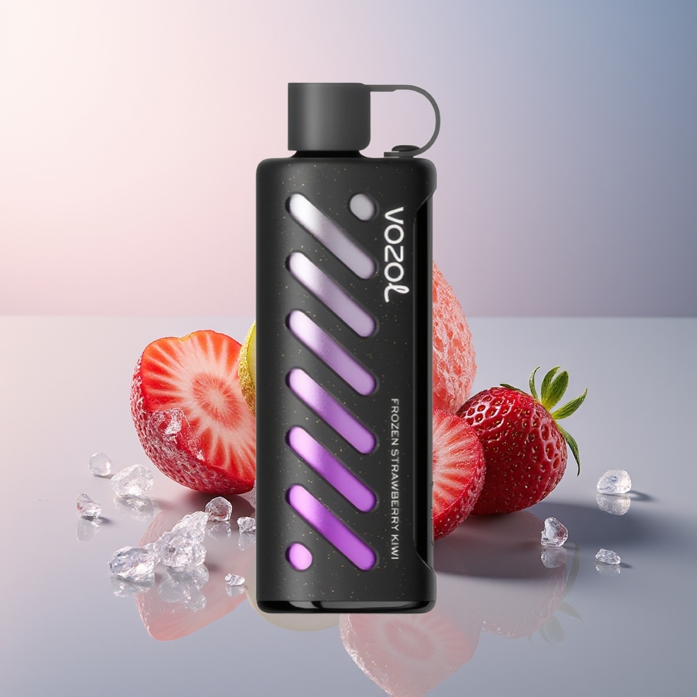 VOZOL Gear Shisha 25000 Bevroren Aardbei Kiwi Dual Mesh 5mg
