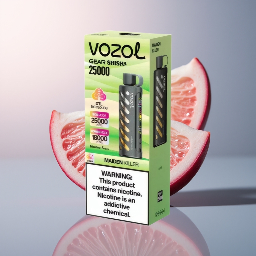 VOZOL Gear Shisha 25000 Dodelijke Maagden Dual Mesh 1000mAh