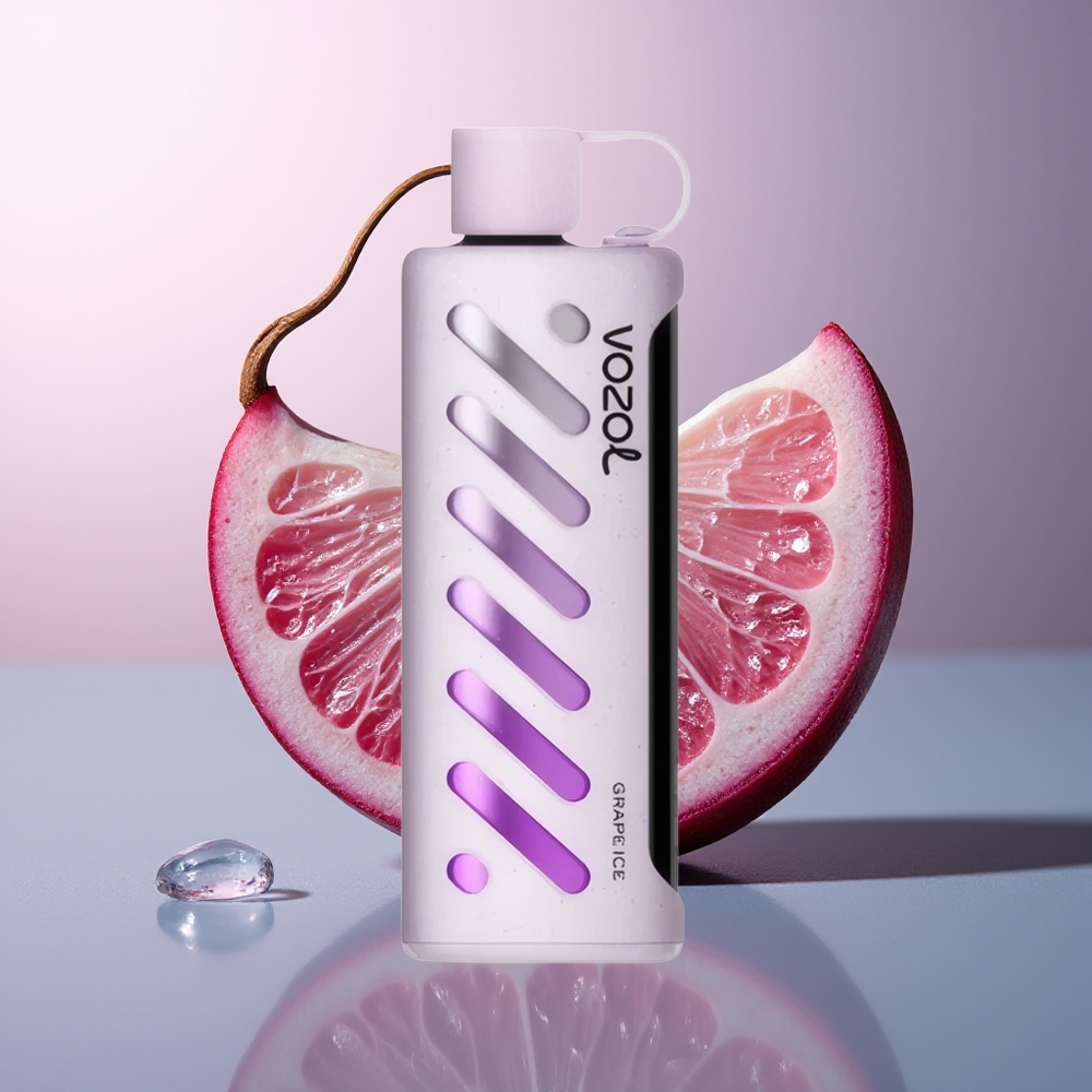 VOZOL Gear Shisha 25000 Druiven IJs Dual Mesh 5mg