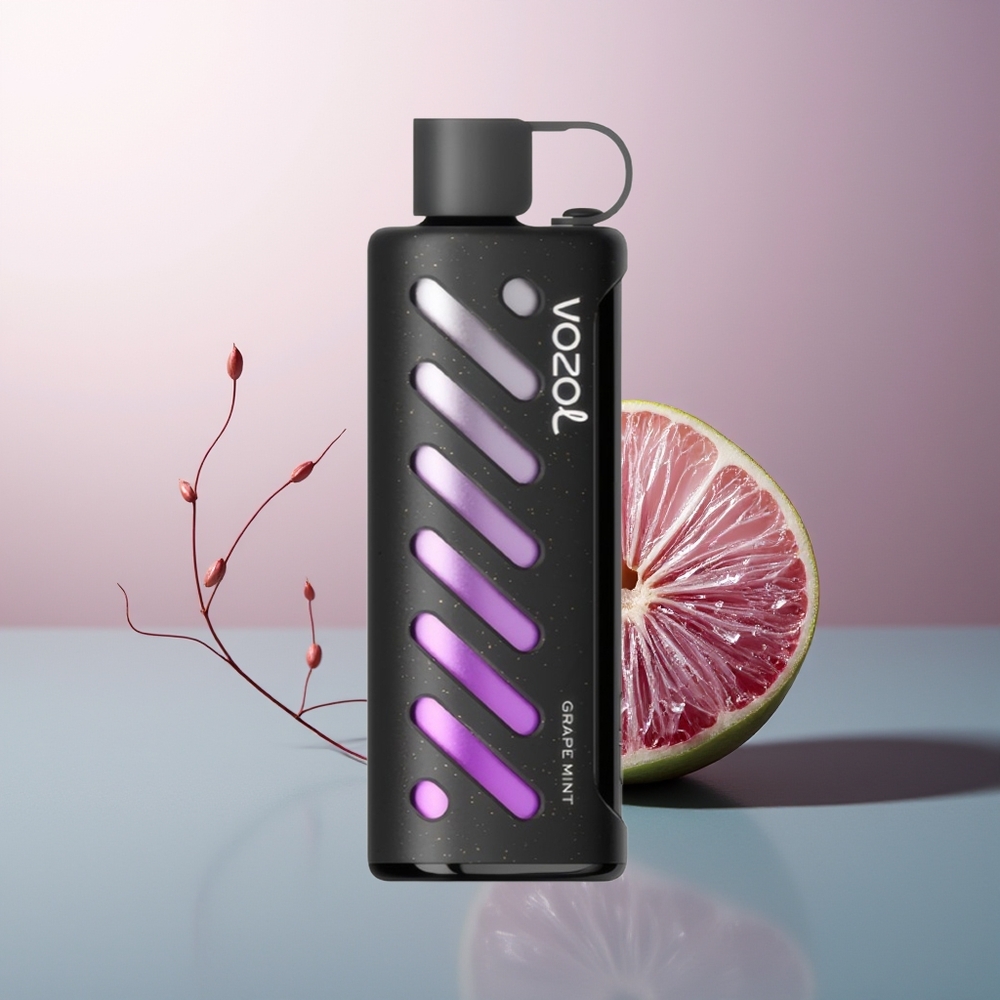 VOZOL Gear Shisha 25000 Druiven Munt Dual Mesh 5mg