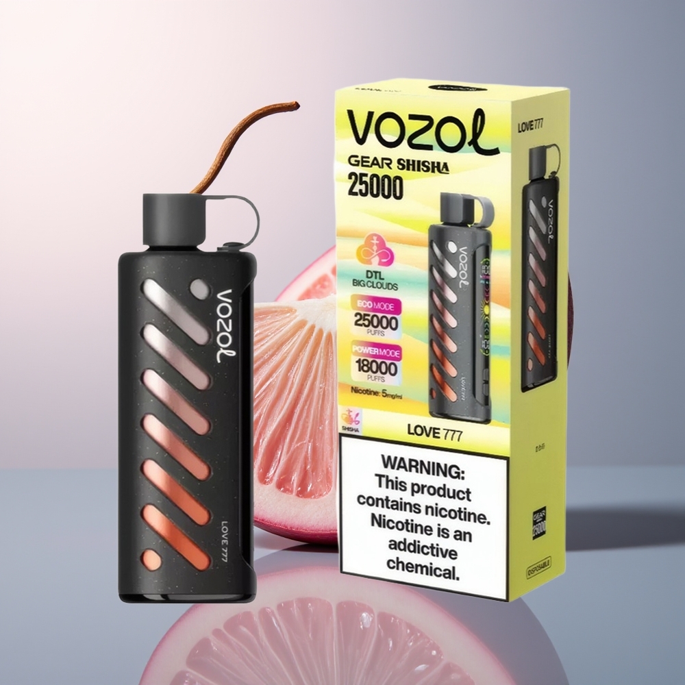 VOZOL Gear Shisha 25000 Liefde 777 Dual Mesh 30 Smaakjes