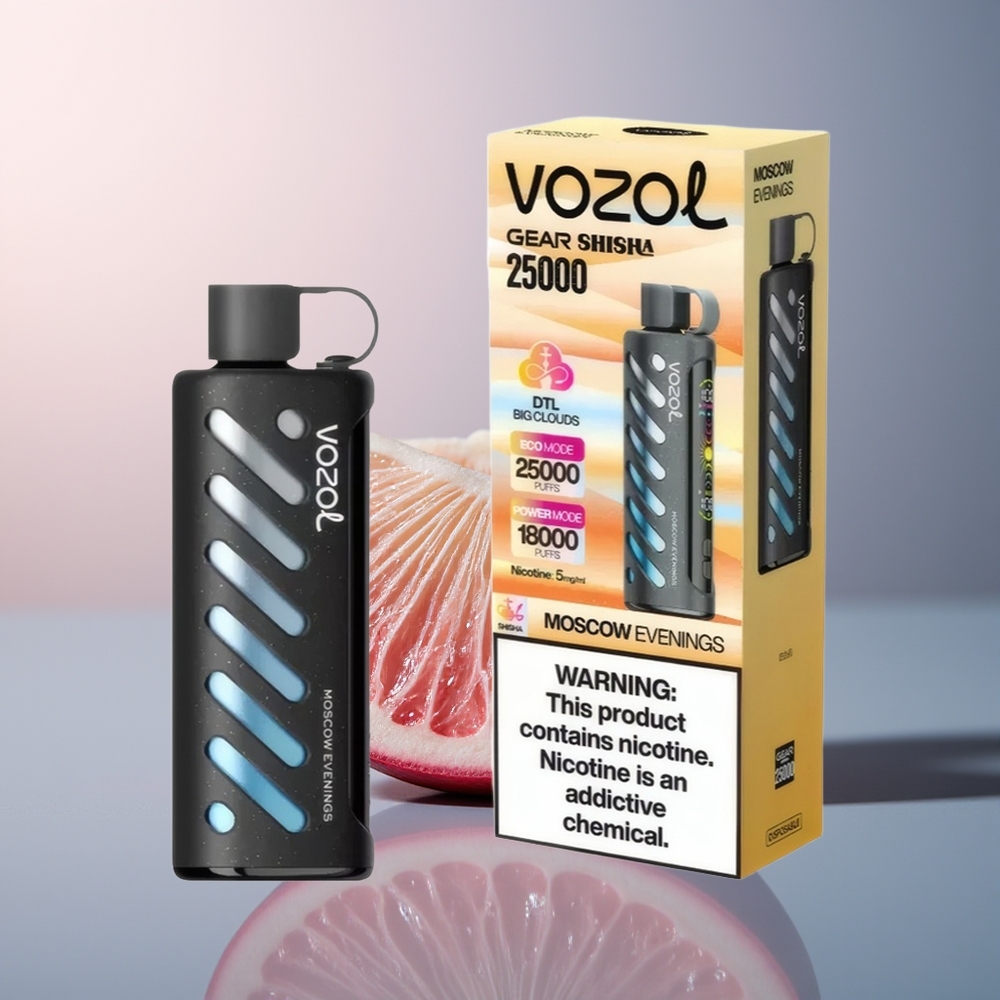 VOZOL Gear Shisha 25000 Moskou Avonden Dual Mesh 1000mAh