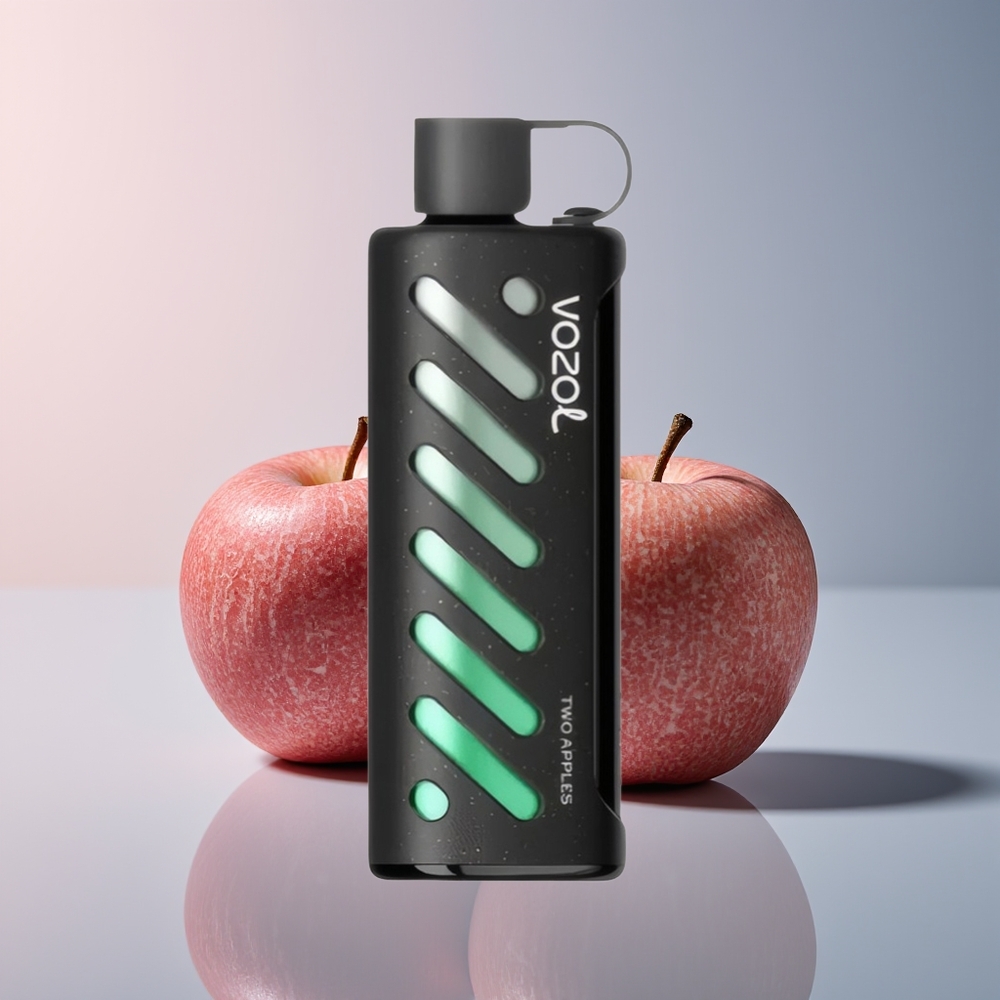 VOZOL Gear Shisha 25000 Twee Appels Dual Mesh 5mg
