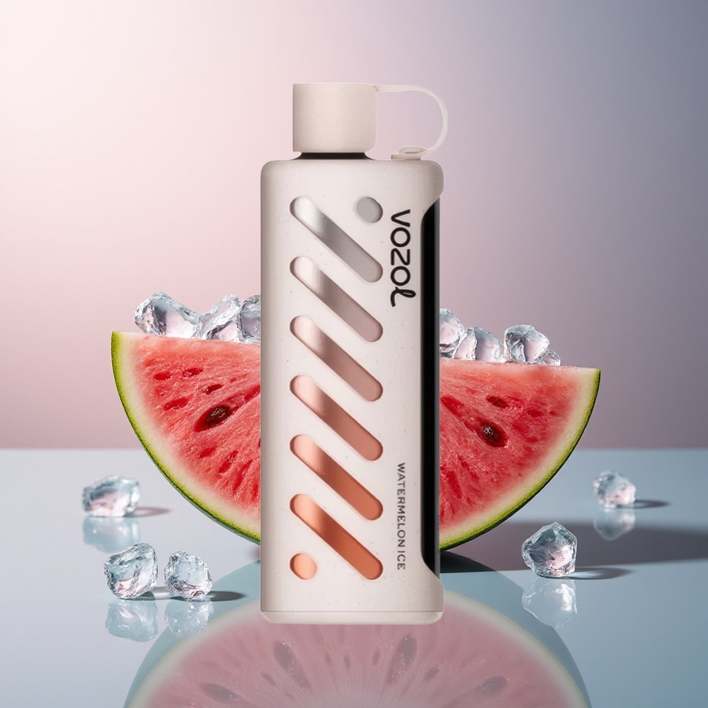 VOZOL Gear Shisha 25000 Watermeloen IJs Dual Mesh 5mg/ml