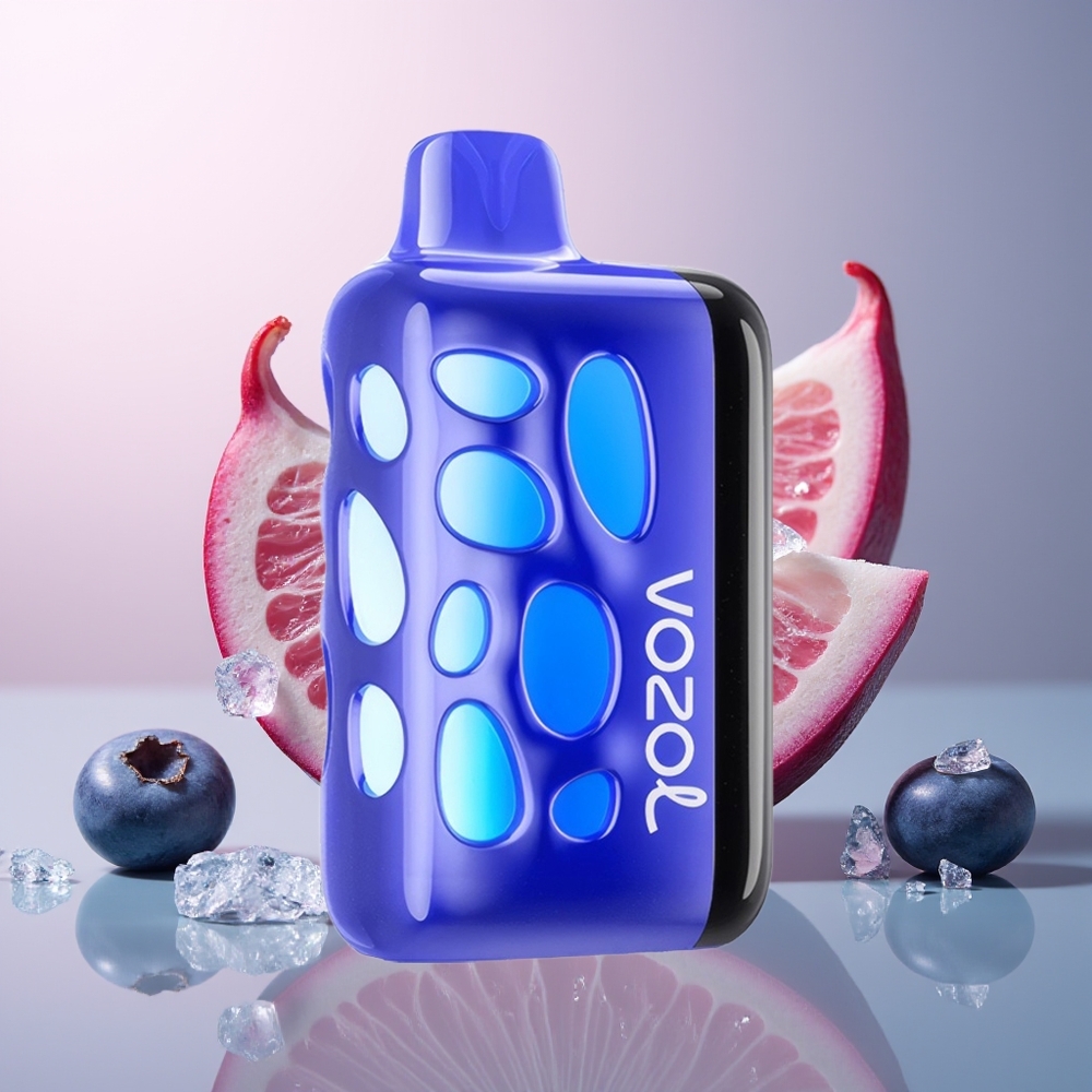 VOZOL RAVE 40000 Blauwebes IJs met Vibrerend Licht en Snel Opladen