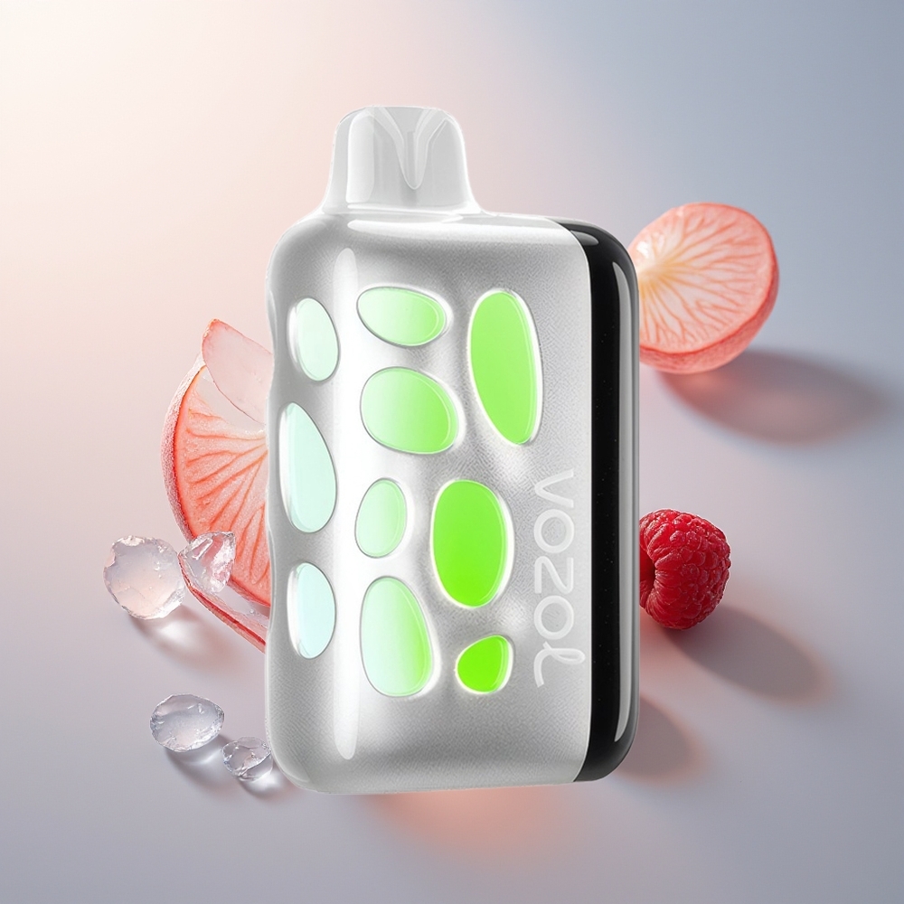 VOZOL RAVE 40000 Perzik Framboos Limonade met Levendig Gloed en Beat-Synced Feestmodus