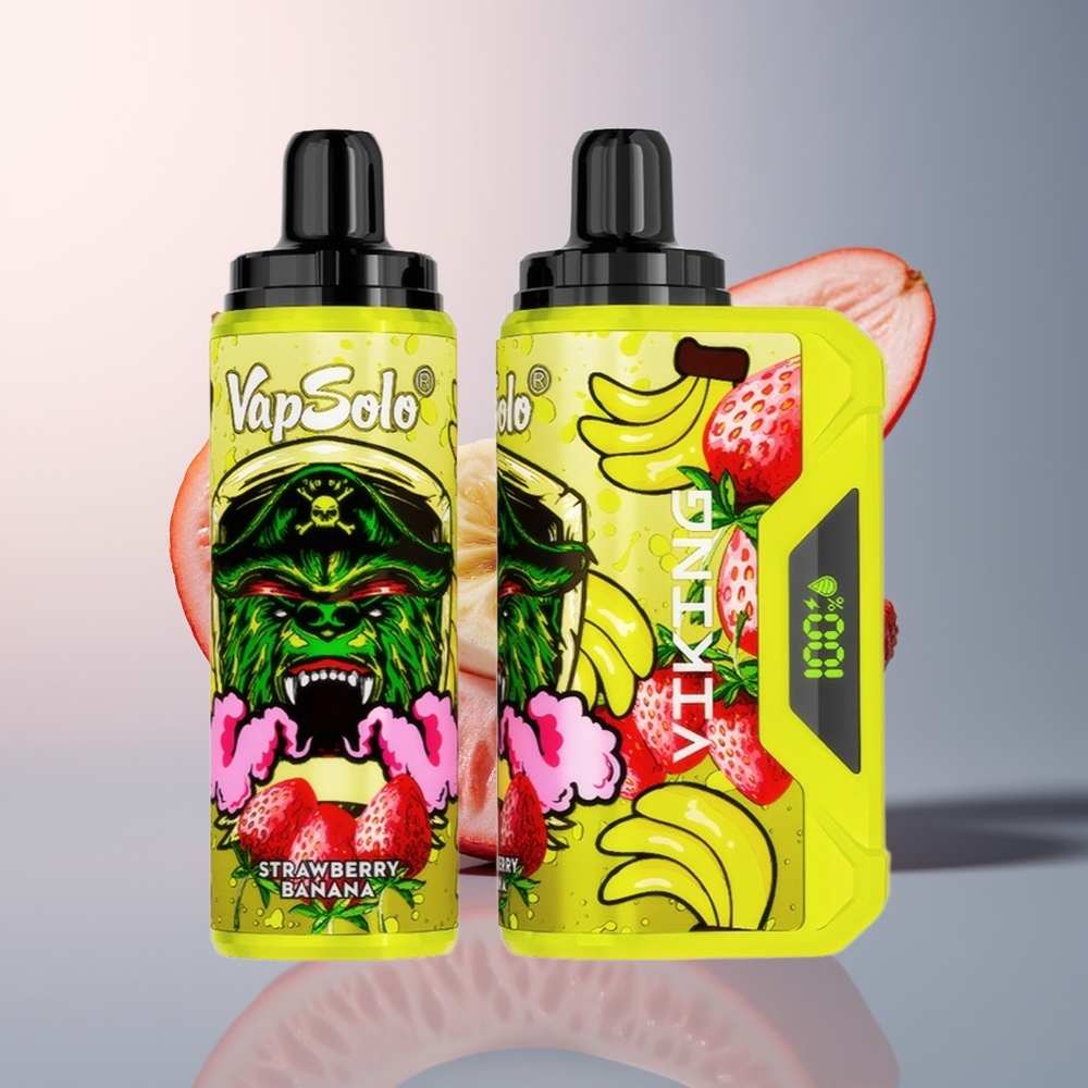 VapSolo VIKING 12000 Aardbei Banaan 22ml Type-C