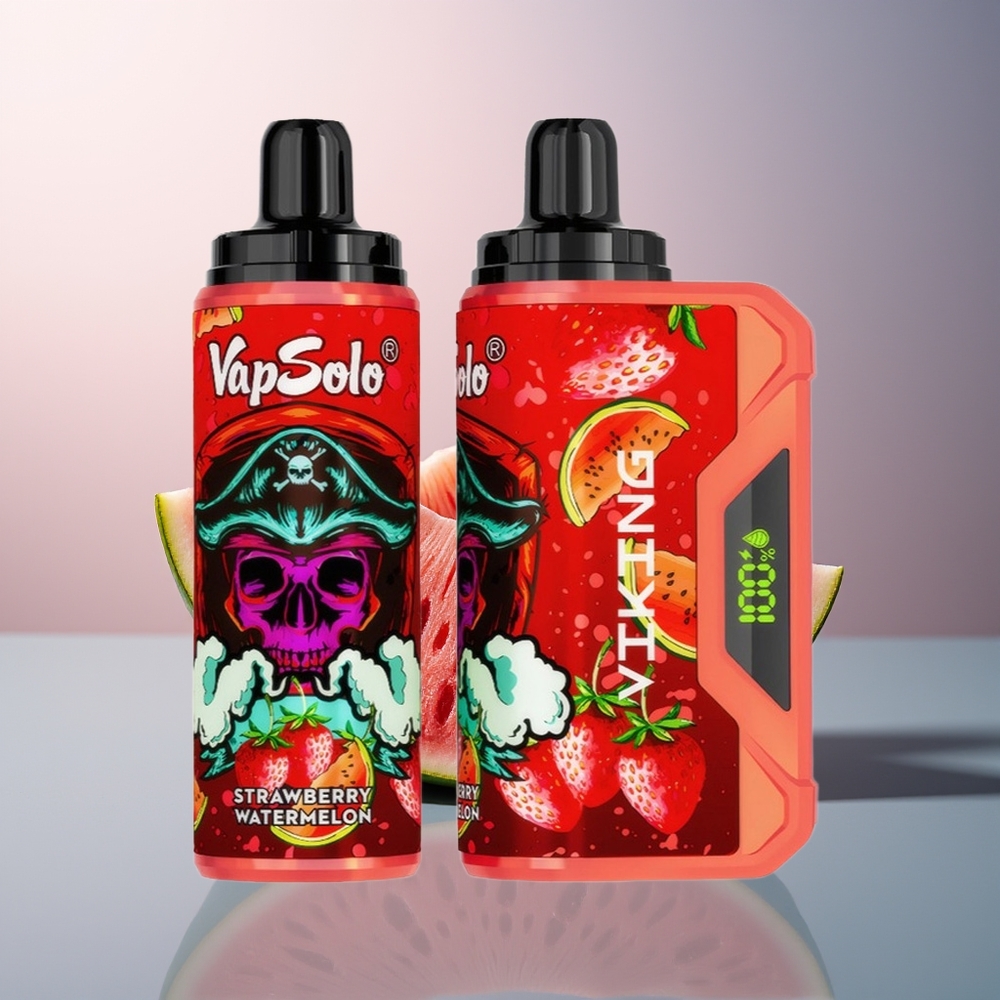 VapSolo VIKING 12000 Aardbei Watermeloen Type-C 22ml
