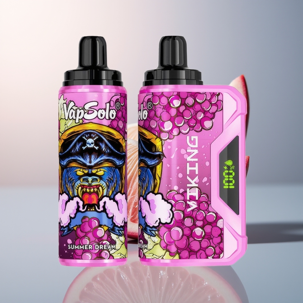 VapSolo VIKING 12000 Zomer Droom Type-C  LED Display