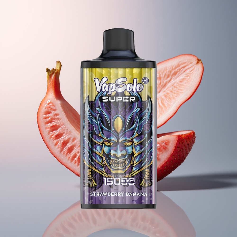 Vapsolo Super 15000 Aardbei Banaan 40ml Type-C Mesh