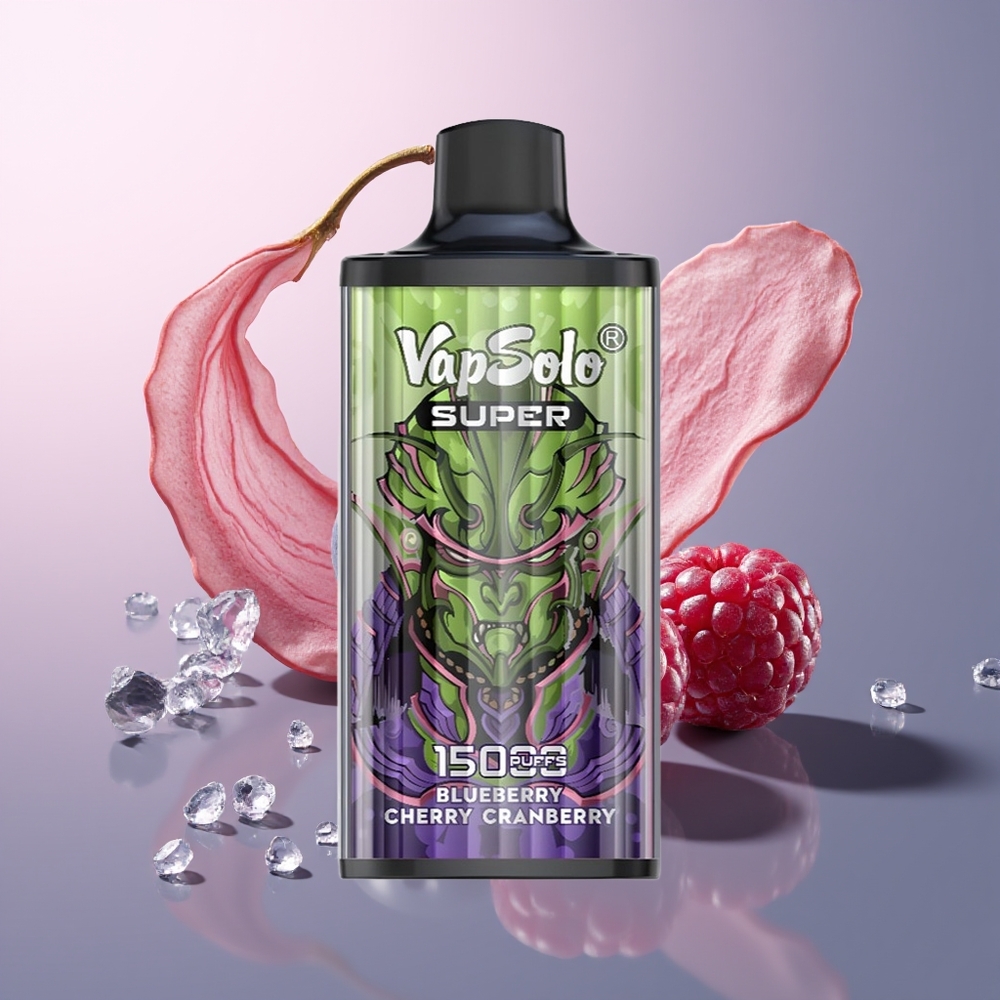 Vapsolo Super 15000 Blauwe Bes Kers Veenbes Type-C Mesh