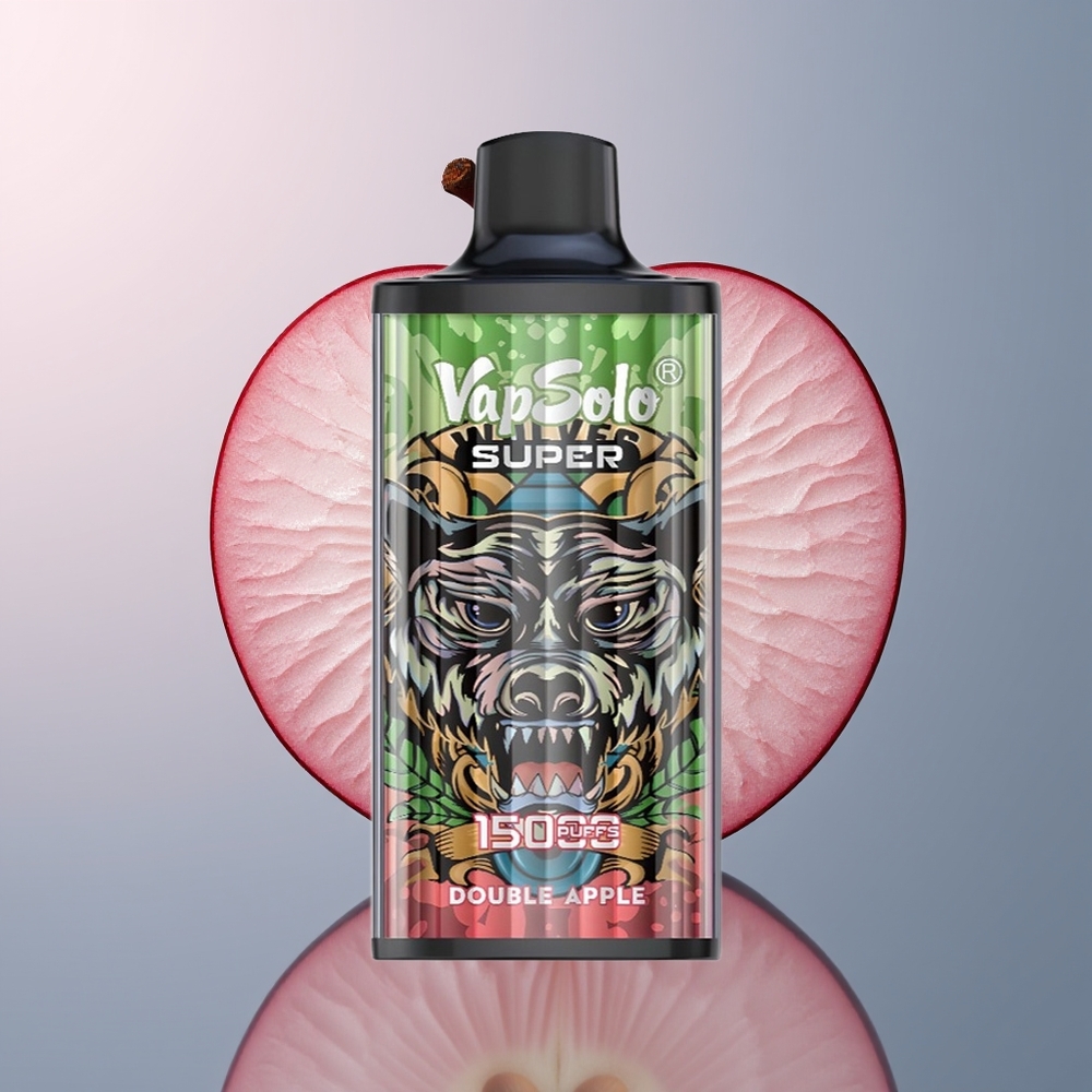 Vapsolo Super 15000 Dubbel Appel 40ml Type-C 850mah