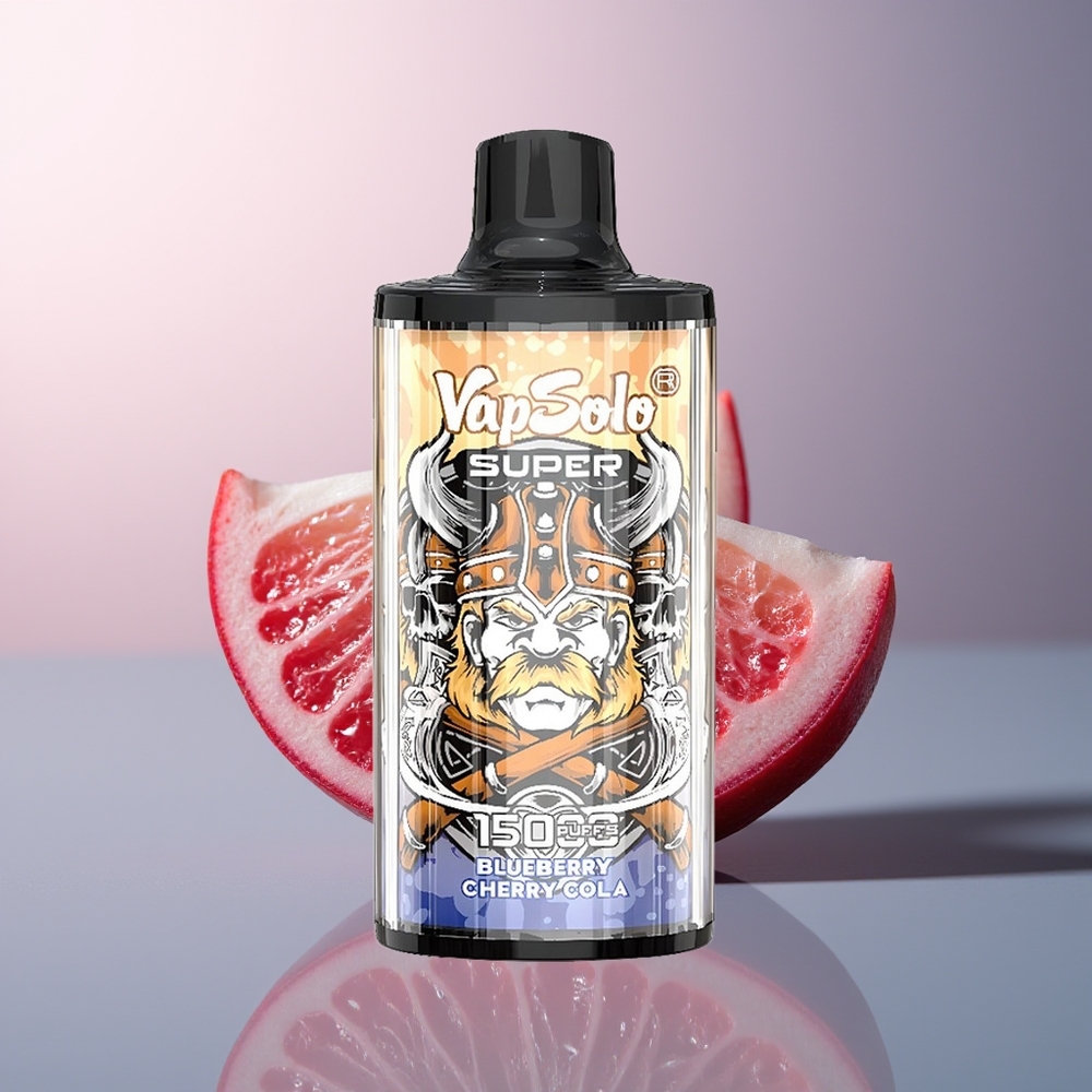 Vapsolo Super 15000 Kersen Cola 40ml Mesh