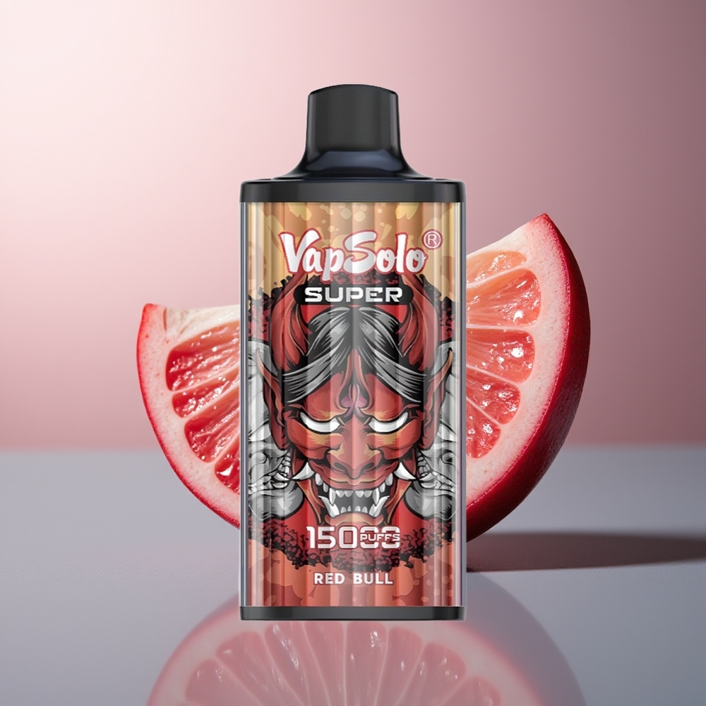 Vapsolo Super 15000 Rode Stier Mesh Type-C 850mah 40ml