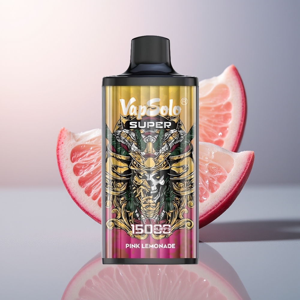 Vapsolo Super 15000 Super Roze Limonade 40ml Mesh Type-C
